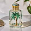 cap perfume with leaf