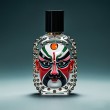 Beijing Opera Mask-inspired Bottle and Fashionable Die-cast Cap