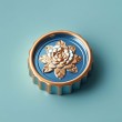 perfume with flower cap