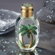 cap perfume with leaf