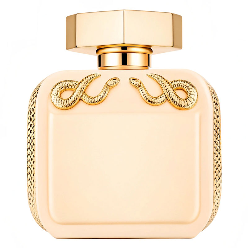 Custom Zinc Alloy Perfume Cap Manufacturers, Paired with Glass Perfume Bottles with Metal Decoration Patterns for the Year of the Snake 