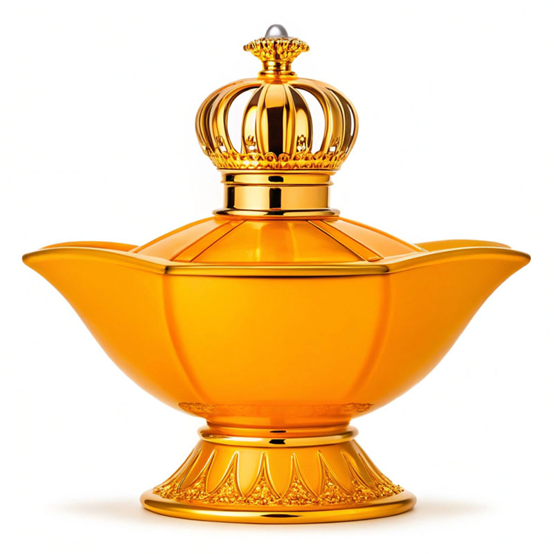 Crown Perfume Cap Die-Casting Factory, Aladdin's Lamp Glass Bottle Decoration