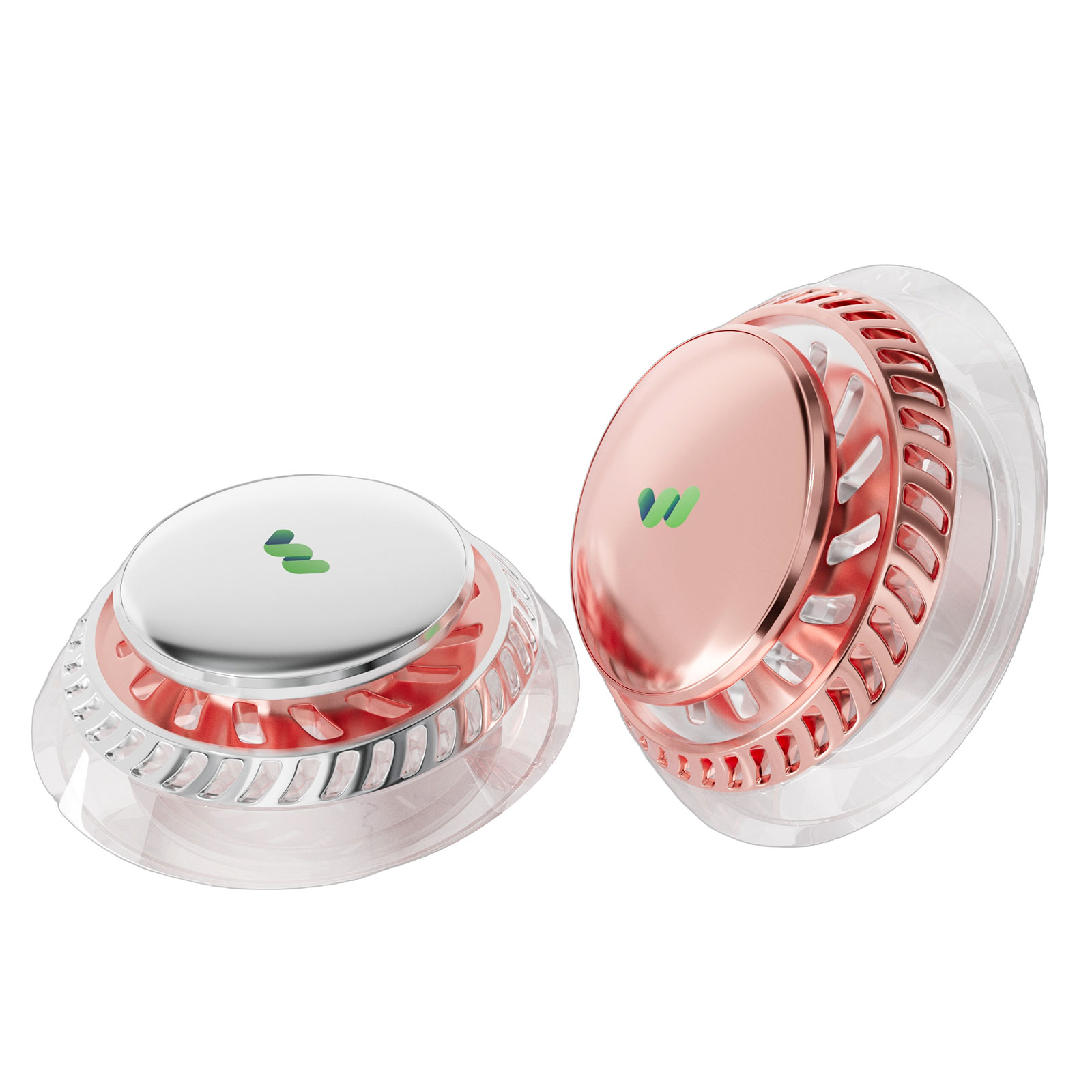 Aluminum Alloy Car Air Freshener Metal Lid