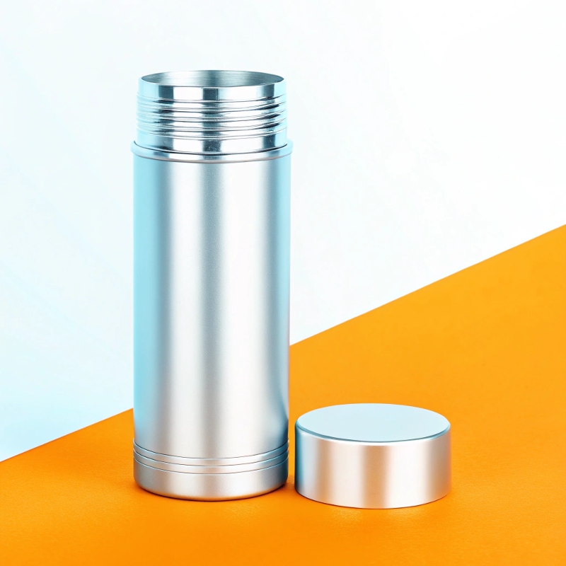Custom Aluminum Deodorant Tube Blanks, Professional Die-Casting Manufacturer for Metal Cosmetic Packaging